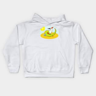 Savanna Runner :: Dragons and Dinosaurs Kids Hoodie